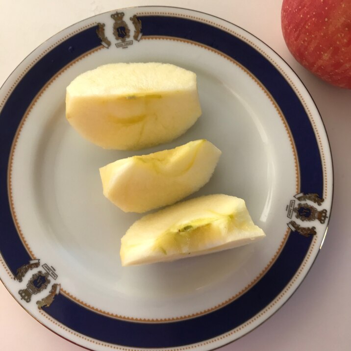 レモンでりんごの変色を防ぐ(°▽°)